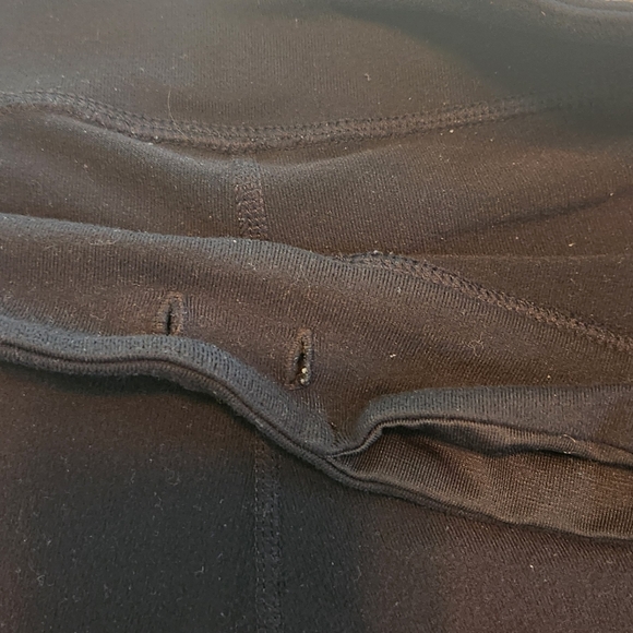 Lululemon athletica cropped leggings black- med - Picture 2 of 4